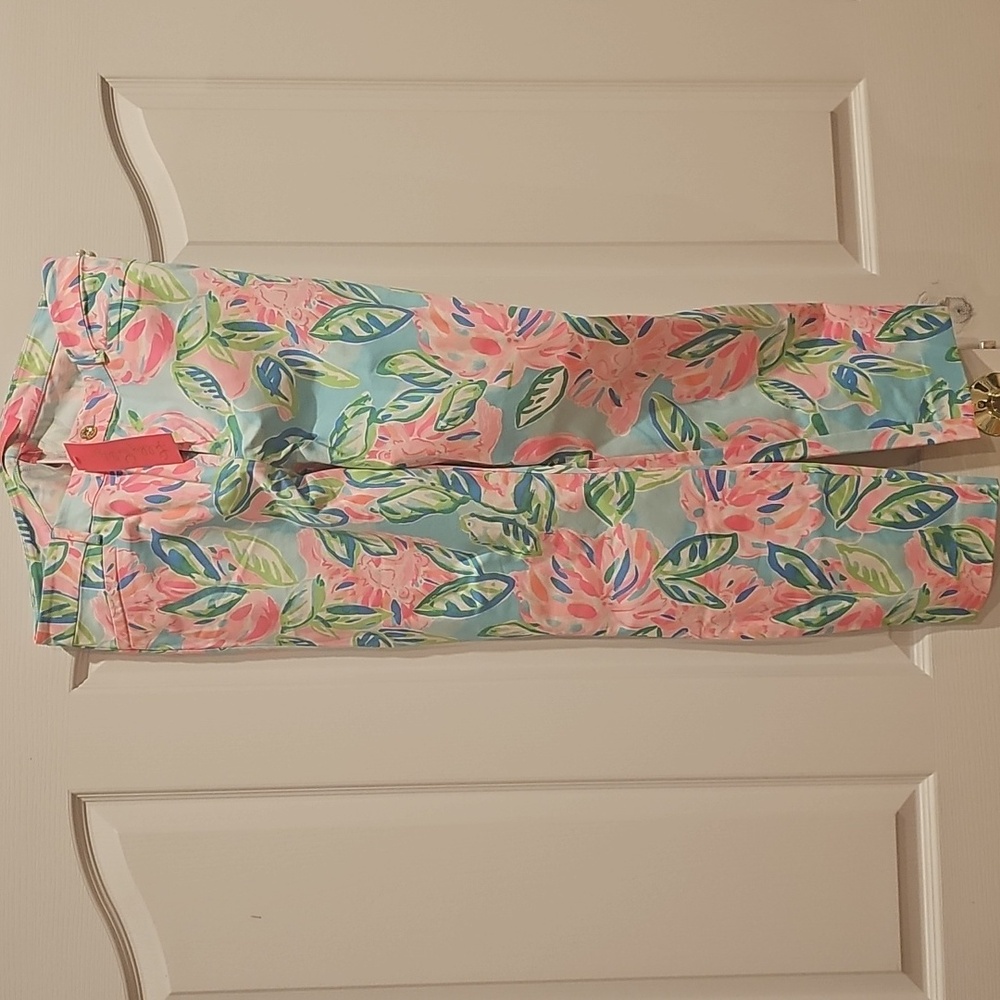 NWT LILLY PULITZER Kelly High Rise Skinny Ankle Pant